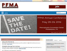 Tablet Screenshot of pfma.org